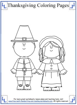 Thanksgiving Coloring Pages