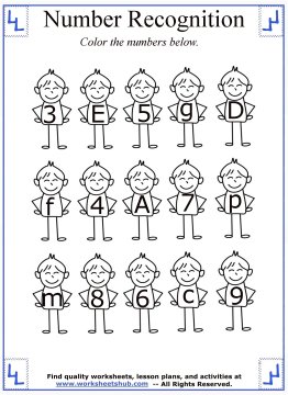 49 Free Color by Numbers Worksheets and Printables