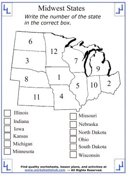 Mid West United States 4th Grade Social Studies Guide   Mid West United States 03 