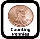 Coin Counting - Mixed Coins Worksheets