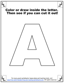 alphabet block letters